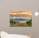 Sunset Over Mountains in Idaho 