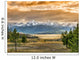 Sunset Over Mountains in Idaho 