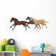 Three Isolated Galloping Horses 