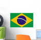 national flag of brazil Wall Mural