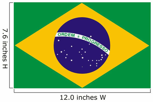 national flag of brazil Wall Mural