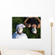Entpannende Gesichtsmaske Wall Mural