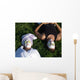 Entpannende Gesichtsmaske Wall Mural