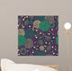 Seamless Floral Pattern Wall Decal Design 3