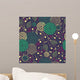 Seamless Floral Pattern Wall Decal Design 3