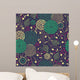 Seamless Floral Pattern Wall Decal Design 3