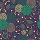 Seamless Floral Pattern Wall Decal Design 3