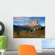 Beautiful summer landscape in the mountains. Sunrise - Italy alp Wall Mural
