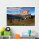 Beautiful summer landscape in the mountains. Sunrise - Italy alp Wall Mural