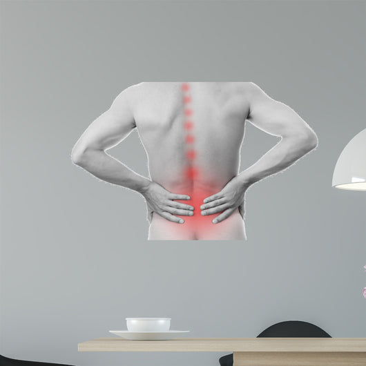 Pain in the lower back in men 