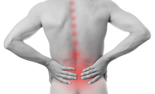 Pain in the lower back in men 