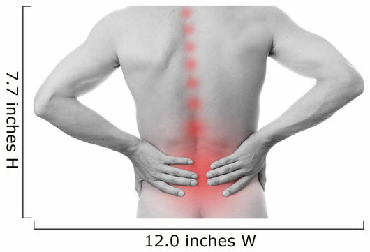Pain in the lower back in men 