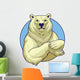 white bear Wall Decal