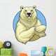 white bear Wall Decal