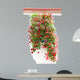 Typical Window decorated Pink and Red Flowers, Mediterranean Eur Wall Mural