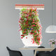 Typical Window decorated Pink and Red Flowers, Mediterranean Eur Wall Mural