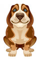 Cute puppy Wall Decal