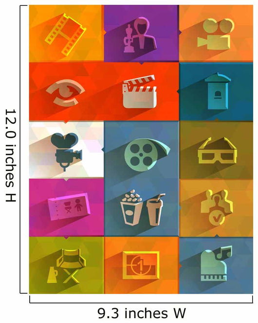 Cinema icon. Vector format 