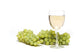 White wine and green grapes Wall Decal
