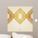 Vector seamless border in Victorian style. 