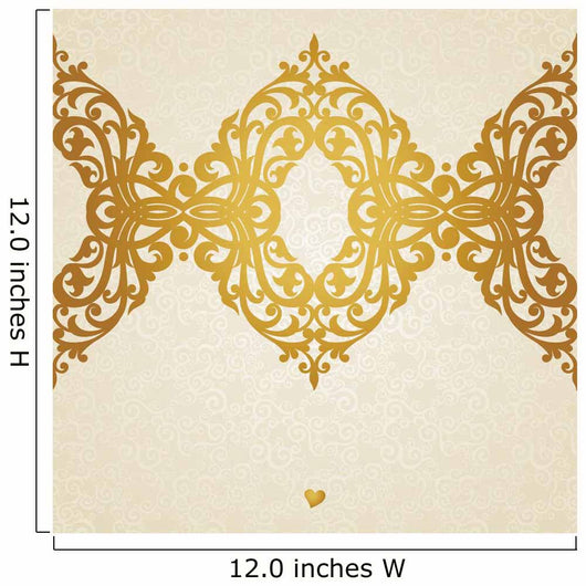 Vector seamless border in Victorian style. 