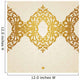 Vector seamless border in Victorian style. 