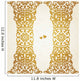 Vector seamless border in Victorian style. 