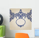 Vector seamless border in Victorian style. 