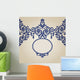Vector seamless border in Victorian style. 