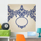 Vector seamless border in Victorian style. 