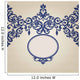 Vector seamless border in Victorian style. 