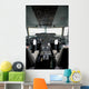cockpit of an airplane Wall Mural