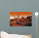 Dead Tree In Desert Monument Valley Of America Wall Mural