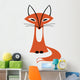 Stylized Fox Wall Decal
