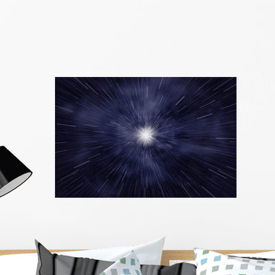 Speed Light shown on a wall