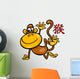 Monkey Chinese Zodiac Horoscope Wall Decal