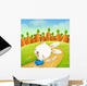 Conejo Y Zanahorias Wall Decal