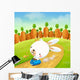 Conejo Y Zanahorias Wall Decal