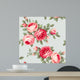 Wallpaper with Flowers Wall Decal