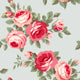 Wallpaper with Flowers Wall Decal