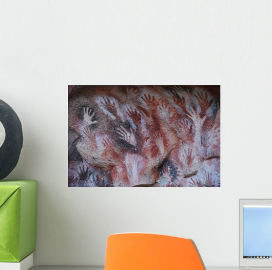 Hands Cave Wall Mural