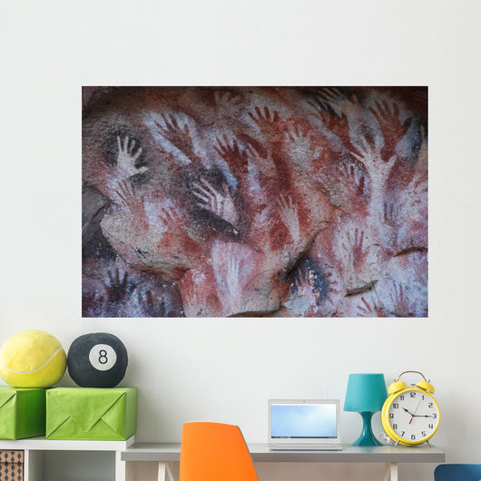 Hands Cave Wall Mural