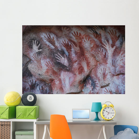 Hands Cave Wall Mural