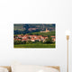 Village Beaujolais Region Wall Decal