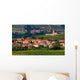 Village Beaujolais Region Wall Decal