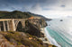 The Historic Bixby Bridge.  Pacific Coast Highway California 