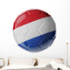 Soccer Ball. Flag of Netherlands Wall Decal