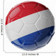 Soccer Ball. Flag of Netherlands Wall Decal