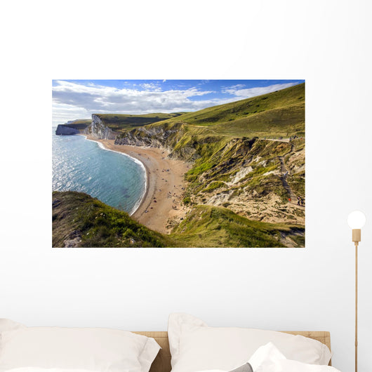 Dorset coastline looking towards Durdle Door 