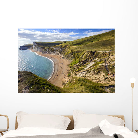 Dorset coastline looking towards Durdle Door 